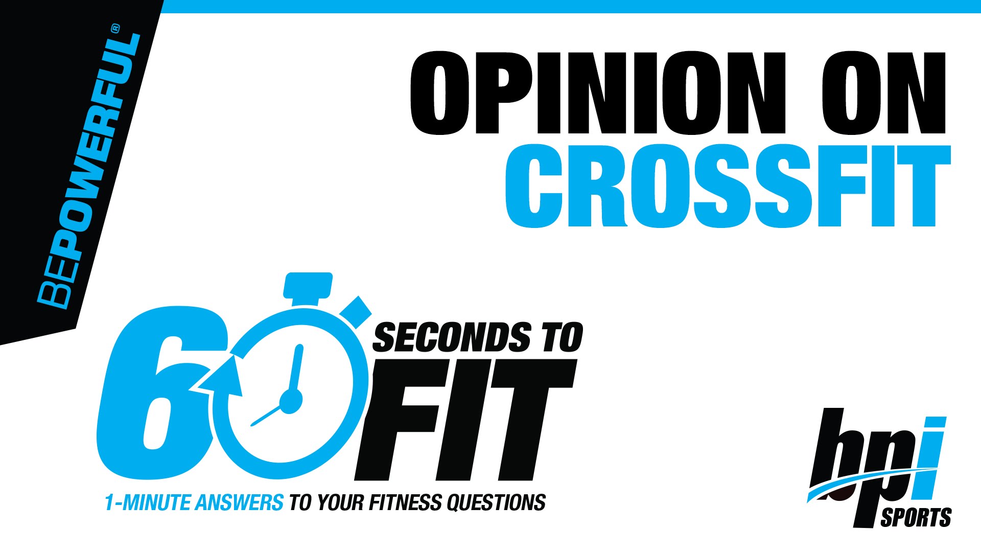 60 Seconds To Fit: CrossFit