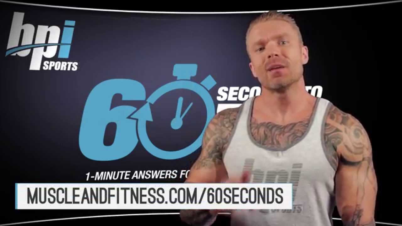 60 Seconds To Fit: How To Get Bigger Forearms