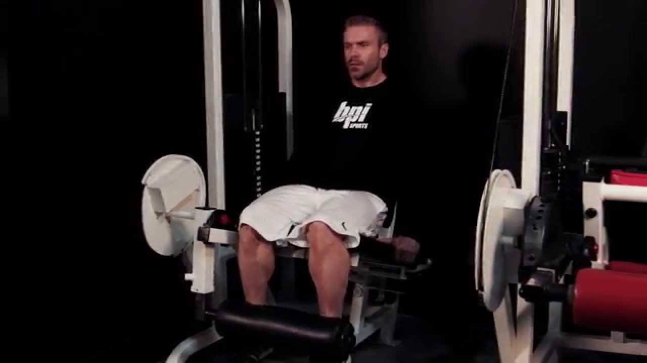The Proper Lift: Leg Extension Exercise