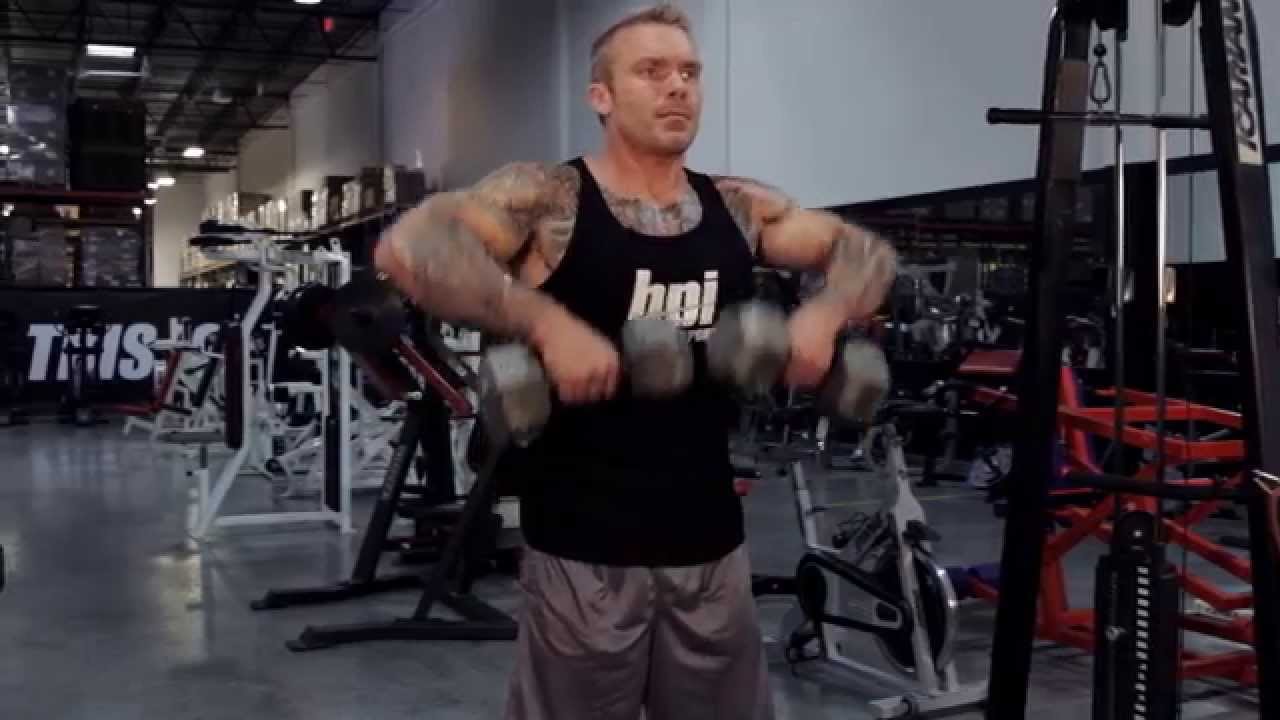 The Proper Lift: Dumbbell Upright Row Exercise