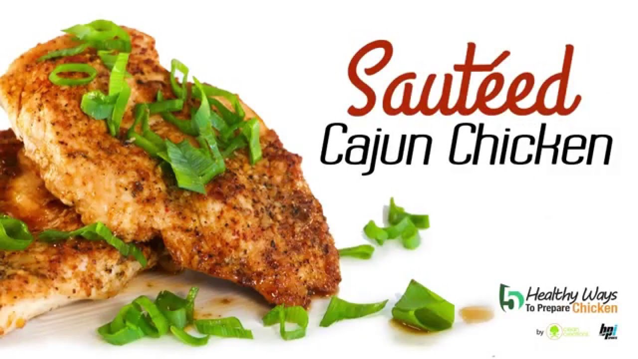 Sautéed Cajun Chicken Recipe