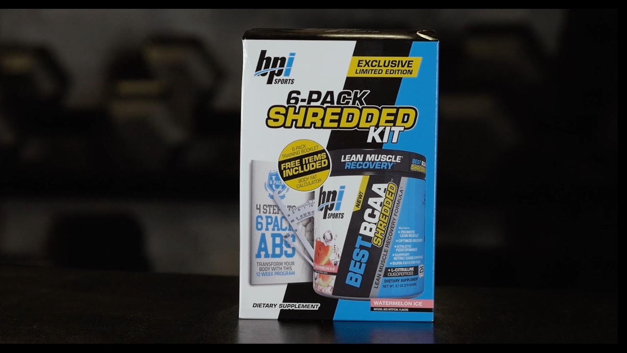 Best BCAA Shredded™ 6-Pack Kit - Available for a Limited Time