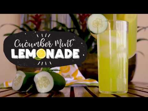 Cucumber Mint Lemonade Recipe